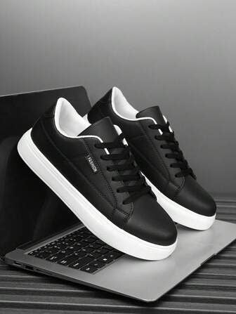 Premium Black Casual Sneakers