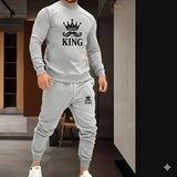 2 Pcs Men's Sweatshirt Track Suit