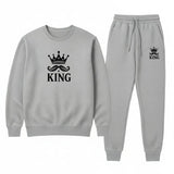 2 Pcs Men's Sweatshirt Track Suit