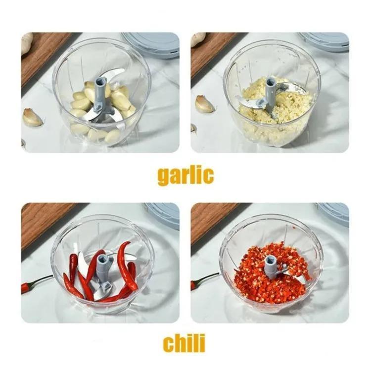 Hand Pull Stainless steal Manual food chopper