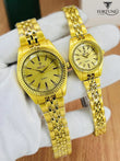 2 pcs Couple Watch Water Resistant Design