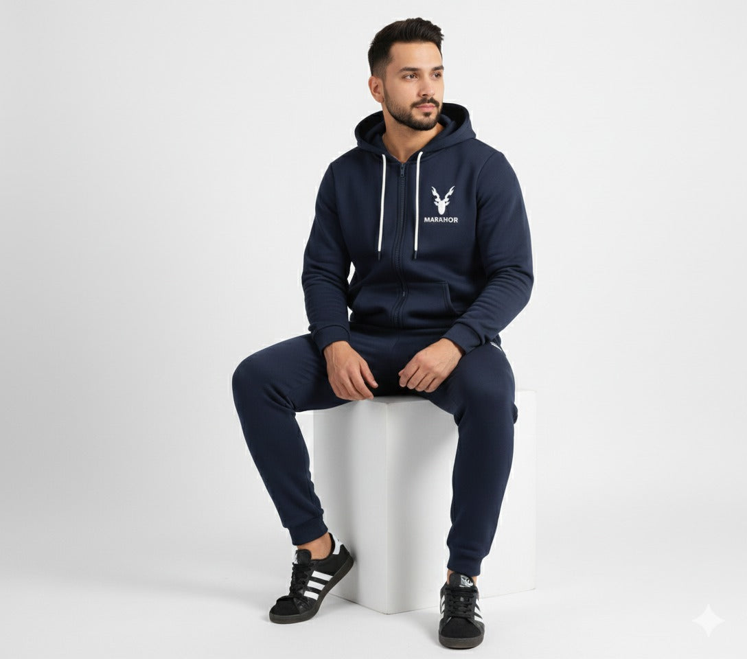 Navy Blue Markhor Signature Track Suit