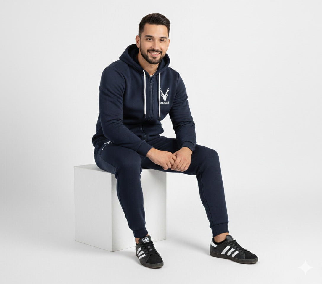 Navy Blue Markhor Signature Track Suit